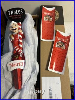 TROEGS BREWING THE MAD ELF HOLIDAY BREW draft beer tap handle. PENNSYLVANIA