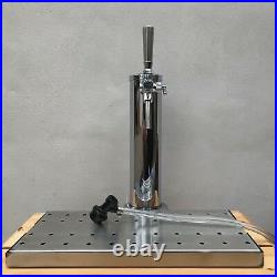 Tap Tower Single steel handle flow adjuster drip tray AEB corny keg connector