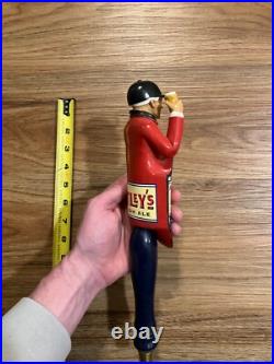 Tetley's Beer Tap Handle Knob Top Brewing Draft Bar Top Keg Pub English Ale