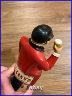 Tetley's Beer Tap Handle Knob Top Brewing Draft Bar Top Keg Pub English Ale