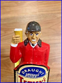 Tetley's Beer Tap Handle Knob Top Brewing Draft Bar Top Kegerator Pub Ale