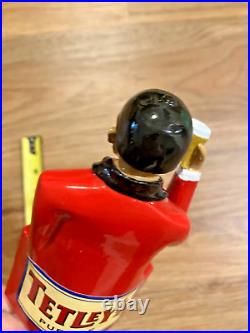 Tetley's Beer Tap Handle Knob Top Brewing Draft Bar Top Kegerator Pub Ale