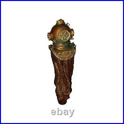 The Deep Ron Lee Beer Tap Handle Octopus with Diver Helmet