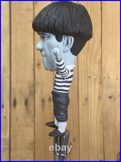 The Three Stooges Beer Tap Handle Set Of 3 Moe Larry Curly Comedy Draft Keg