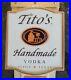 Titos vodka Tap handle