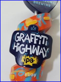 Troegs Independent Brewing Graffiti Highway IPA Beer Tap Handle Knob Hershey PA