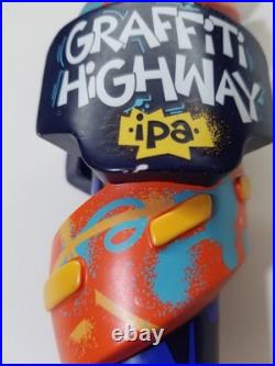 Troegs Independent Brewing Graffiti Highway IPA Beer Tap Handle Knob Hershey PA
