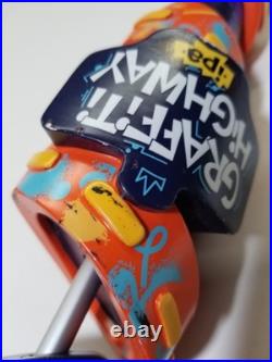 Troegs Independent Brewing Graffiti Highway IPA Beer Tap Handle Knob Hershey PA