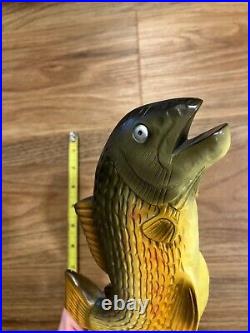Trout River Beer Tap Handle Knob Keg Draft Bar Top Kegerator Vermont Beer Makers