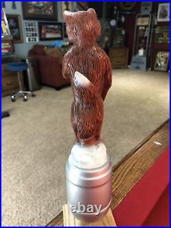 ULTRA RARE & VINTAGE Fox River Foxie Beer Tap Handle