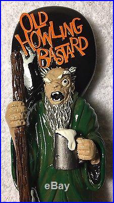 Ultra RARE New Beer Tap Handle Blue Point Old Howling Bastard