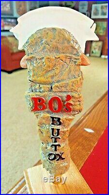 Ultra Rare & Scarce Big Rock Brewery Bo's Butt Ox Beer Tap Handle