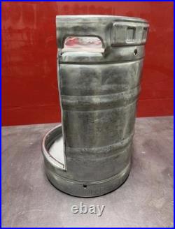 Unique urinals made from beer kegs perfect for bars, pubs, or themed venues