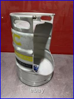 Unique urinals made from beer kegs perfect for bars, pubs, or themed venues