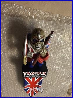 Used Robinson Brewery Brewing Iron Maiden Trooper Draft Tap Handle 11.75