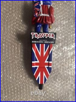 Used Robinson Brewery Brewing Iron Maiden Trooper Draft Tap Handle 11.75