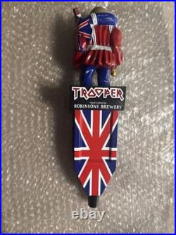 Used Robinson Brewery Brewing Iron Maiden Trooper Draft Tap Handle 11.75