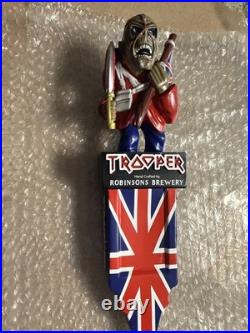 Used Robinson Brewery Brewing Iron Maiden Trooper Draft Tap Handle 11.75