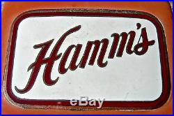 VERY OLD HAMM'S BAKELITE CELLULOID & ENAMEL BEER TAP HANDLE, ST. PAUL MINNESOTA