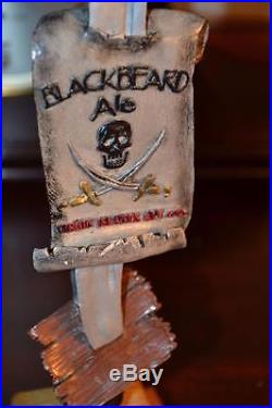 Very Rare Blackbeard Ale Beer Draft Tap Handle By Virgin Islands Beer Co