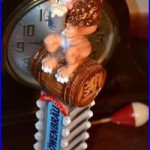 VERY RARE NEW LOWENBRAU LION ON A BARREL BEER DRAFT TAP HANDLE-WOW