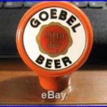 Vintage Goebel Beer Ball Tap Knob Handle Goebel Brewing Co Detroit MI