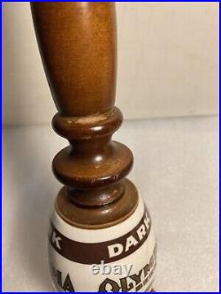 VINTAGE OLYMPIA BEER DARK CERAMIC draft beer tap handle. WASHINGTON VINTAGE OLYMPIA BEER DARK CERAMIC draft beer tap handle. WASHINGTON