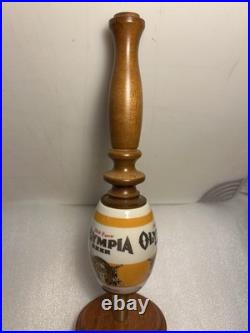 VINTAGE OLYMPIA PRESTIGE PALE EXPORT CERAMIC Draft beer tap handle. WASHINGTON