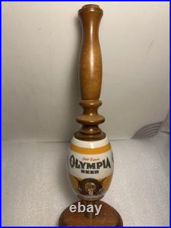 VINTAGE OLYMPIA PRESTIGE PALE EXPORT CERAMIC Draft beer tap handle. WASHINGTON