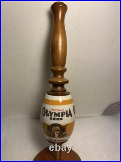VINTAGE OLYMPIA PRESTIGE PALE EXPORT CERAMIC Draft beer tap handle. WASHINGTON