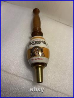 VINTAGE OLYMPIA PRESTIGE PALE EXPORT CERAMIC Draft beer tap handle. WASHINGTON