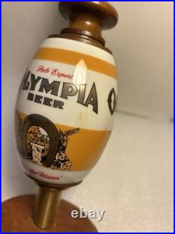 VINTAGE OLYMPIA PRESTIGE PALE EXPORT CERAMIC Draft beer tap handle. WASHINGTON