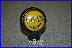 VINTAGE PIEL'S BALL BEER DRAFT TAP HANDLE CIRCA LATE 40'S EARLY 50'S-FREE SHIP