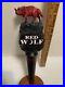 VINTAGE RED WOLF draft beer tap handle. ANHEUSER BUSCH, U. S. A. 1995