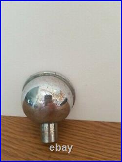 (VTG) 1930s bosch beer ball knob chrome tap handle Houghton Michigan