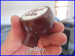 VTG BINZEL BEER BALL TAP KNOB HANDLE 1940s OLD WISCONSIN BREWERY BAR NOT A SIGN