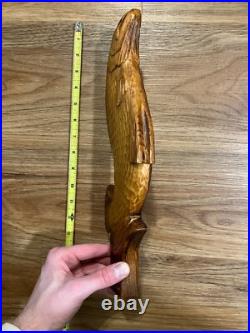 Vermont Beer Makers Tap Handle Knob Keg Draft Bar Top Kegerator Trout River