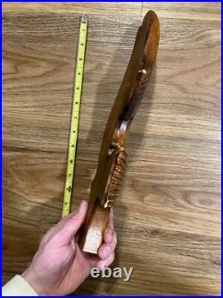 Vermont Beer Makers Tap Handle Knob Keg Draft Bar Top Kegerator Trout River
