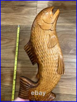 Vermont Beer Makers Tap Handle Knob Keg Draft Bar Top Kegerator Trout River