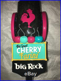 Very RARE! Big Rock The Great Cherry Farini beer tap handle LAST ONE