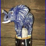 Very RARE Odell Brewing Co IPA Elephant Tall Beer Tap Handle & HIghly Rare Sign