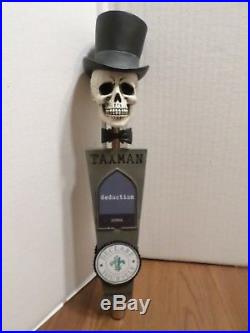 Very Rare Badass Skull Deduction Declare Yourself 13 Beer Keg Tap Handle