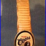 Very Rare Coors Rattlesnake Beer Tap Handle