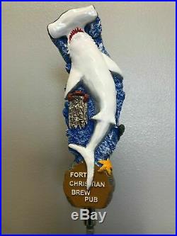 Very Rare Fort Christian Brew Pub Pale Ale Beer Tap Handle Brand New Figural