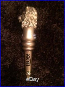 Very Rare Lion Imperial Pilsner Beer Tap Handle Gold Version New, No Box