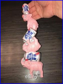 Very Rare Pbr Pabst Blue Ribbon Pink Circus Elephant Beer Tap Handle New