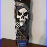 Very Rare Reaper Ale Mortality Stout Do You Dare 10 Draft Beer Keg Tap Handle