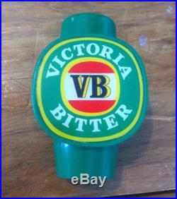 Victoria Bitter VB Vintage Beer Pub Bar Tap Handle Decal Classic Old Rare