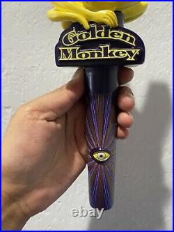 Victory Brewing Co Golden Monkey Figural Beer Bar Tap Handle Mancave Rare