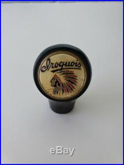 Vintage 1930's Iroquois Beer Ball Knob Tap Handle Buffalo New York Rare